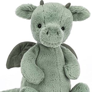Jellycat. Bashful Dragon Stuffed Animal.